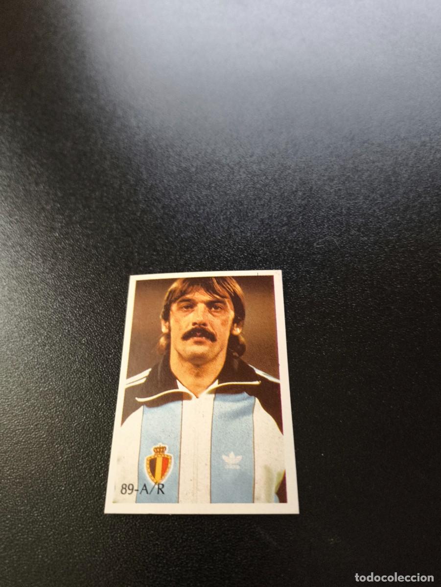 Cromos de F&uacute;tbol: 89 RENE VERHEYEN BELGICA BELGIUM REYAUCA WORLD CUP MUNDIAL MEXICO 1986 NO PANINI