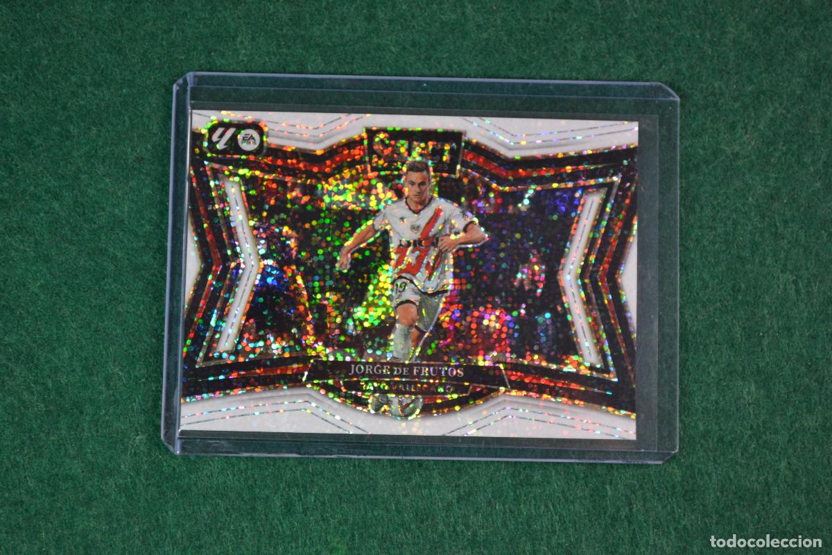 Cromos de F&uacute;tbol: PANINI SELECT LA LIGA 2024-25 - 223 JORGE DE FRUTOS (RAYO VALLECANO) PARALELA WHITE SPARKLE