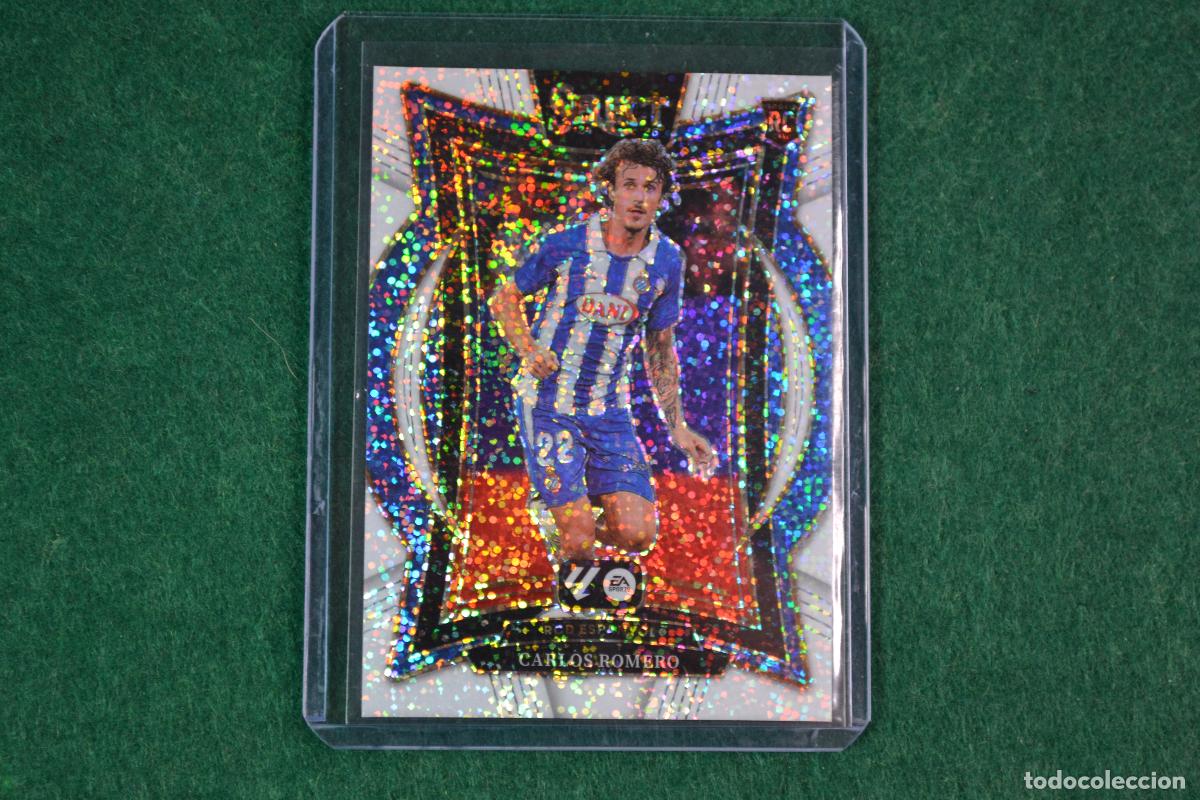 Cromos de F&uacute;tbol: PANINI SELECT LA LIGA 2024-25 - 89 CARLOS ROMERO (RCD ESPANYOL) PARALELA WHITE SPARKLE
