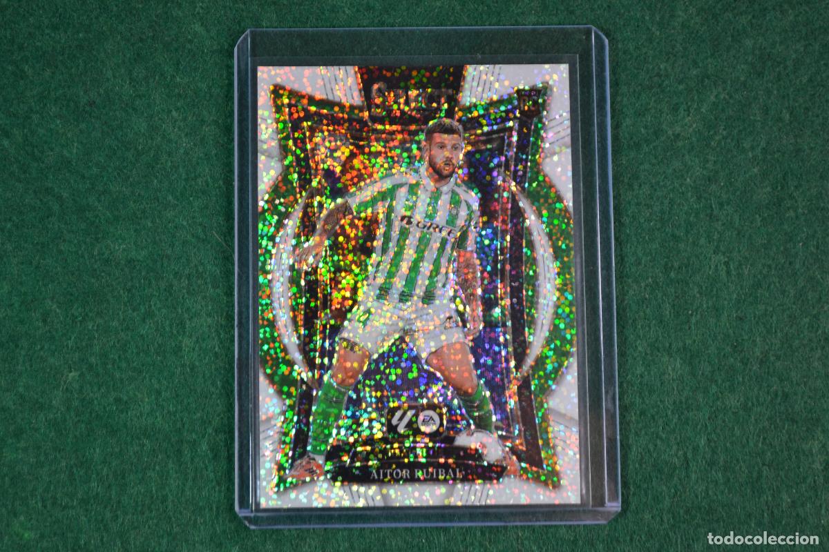 Cromos de F&uacute;tbol: PANINI SELECT LA LIGA 2024-25 - 37 AITOR RUIBAL (REAL BETIS) PARALELA WHITE SPARKLE