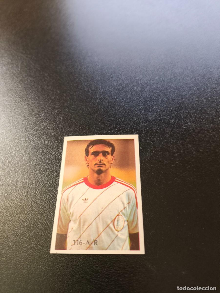 Cromos de F&uacute;tbol: 116 NICOLAI ARABOV BULGARIA REYAUCA WORLD CUP MUNDIAL MEXICO 1986 NO PANINI