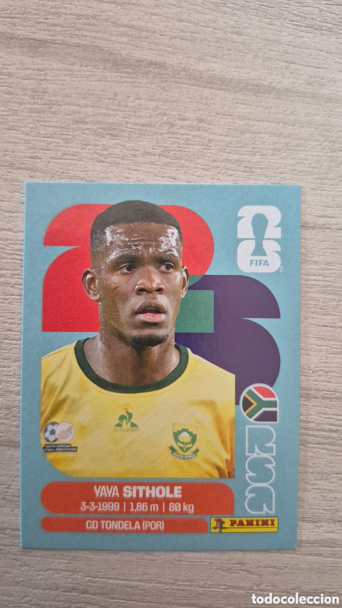 Cromos de F&uacute;tbol: RSA15 Sithole FIFA World Cup 2026