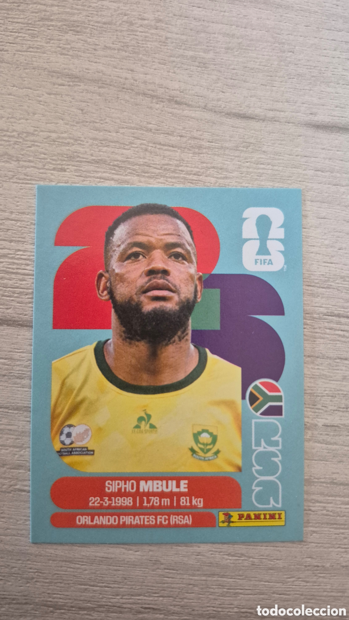 Cromos de F&uacute;tbol: RSA16 Mbule FIFA World Cup 2026