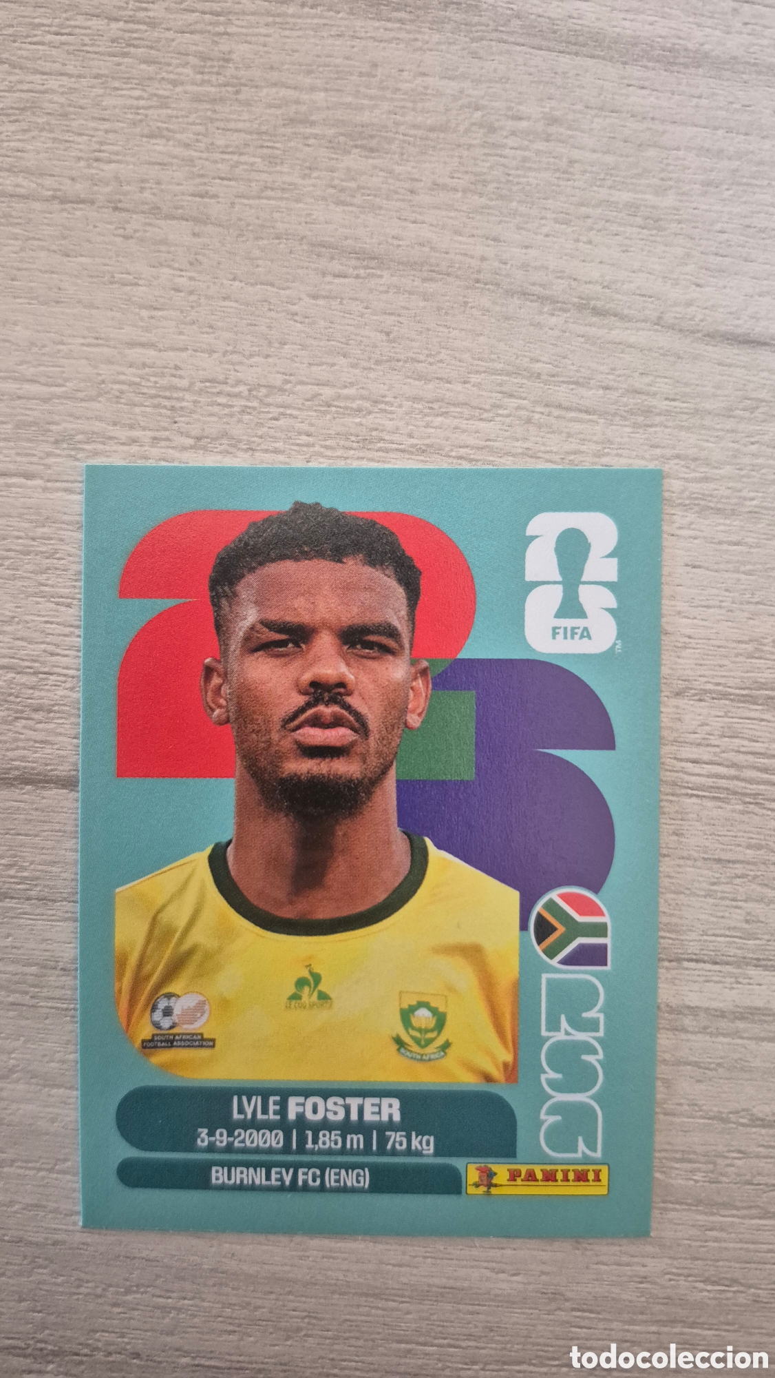 Cromos de F&uacute;tbol: RSA17 Foster FIFA World Cup 2026