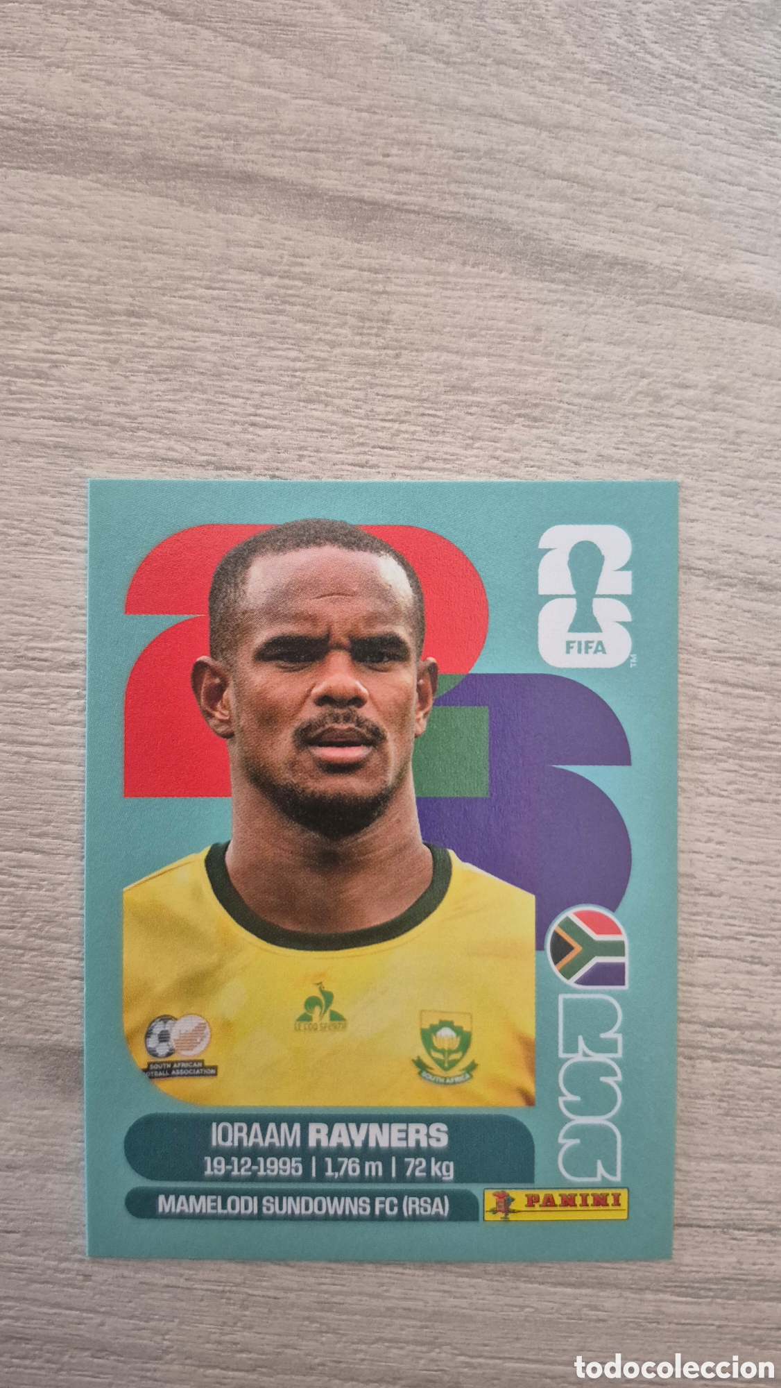 Cromos de F&uacute;tbol: RSA18 Rayners FIFA World Cup 2026