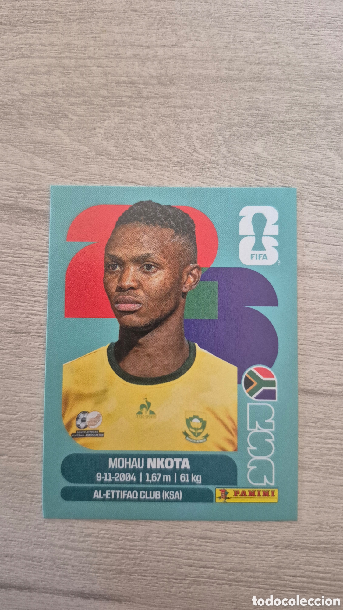 Cromos de F&uacute;tbol: RSA19 Nkota FIFA World Cup 2026