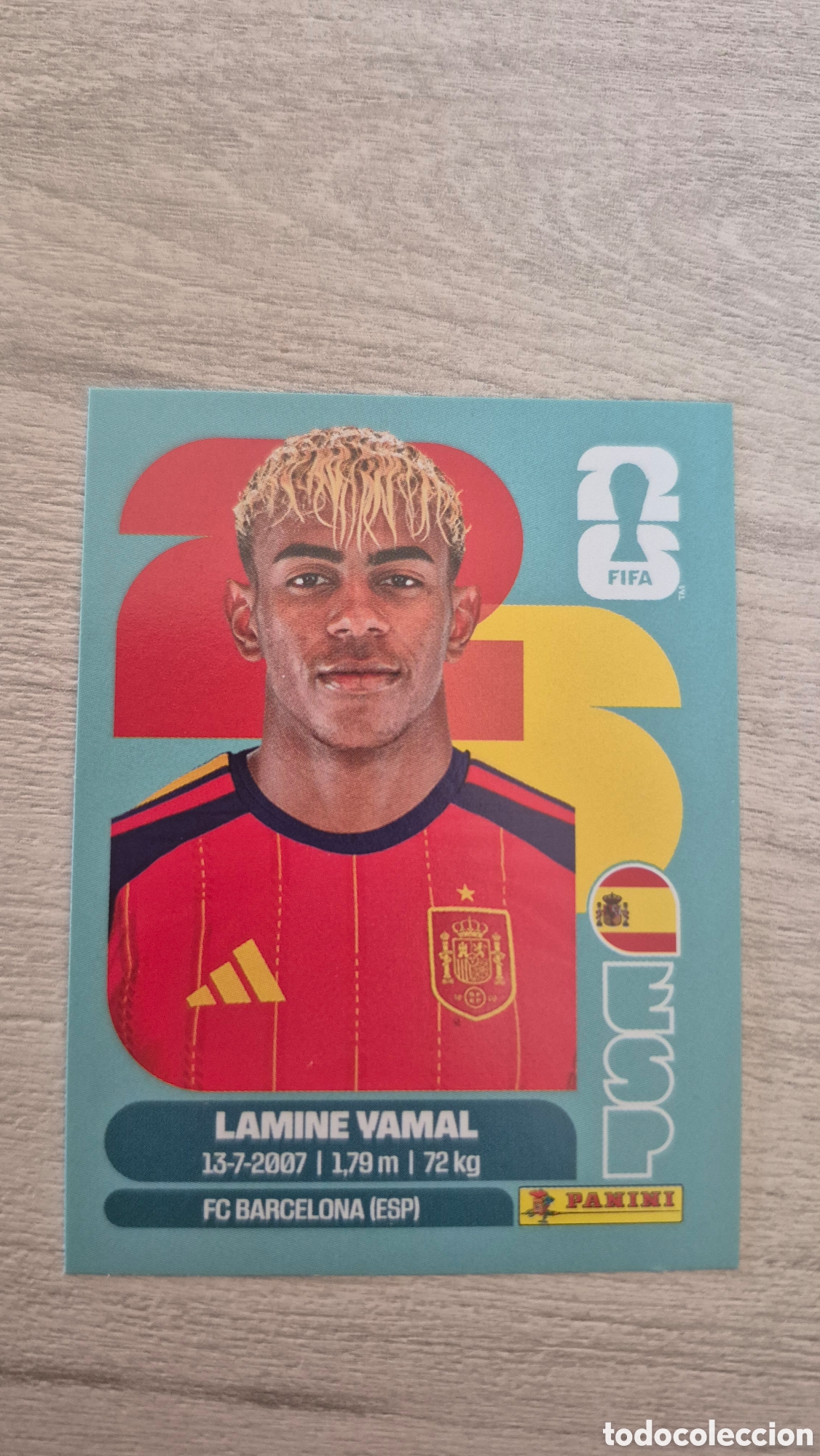 Cromos de F&uacute;tbol: ESP15 Lamine Yamal FIFA World Cup 2026