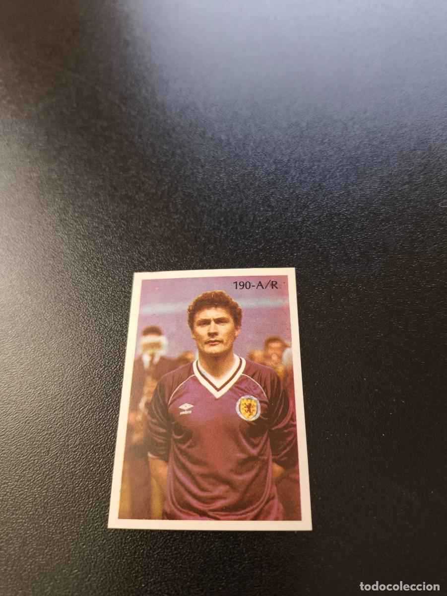 Cromos de F&uacute;tbol: 190 Jim Bett ESCOCIA SCOTLAND REYAUCA WORLD CUP MUNDIAL MEXICO 1986 NO PANINI