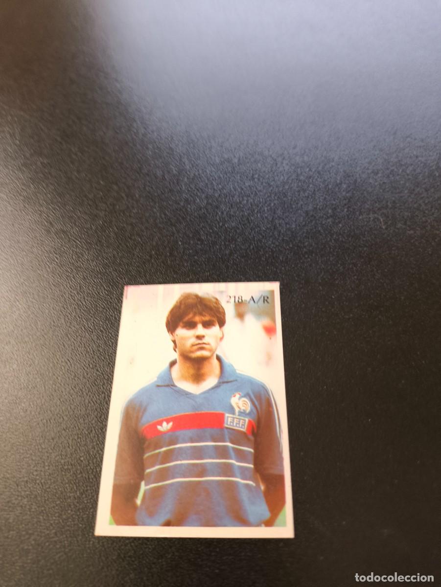 Cromos de F&uacute;tbol: 218 MANUEL AMOROS FRANCIA FRANCE REYAUCA WORLD CUP MUNDIAL MEXICO 1986 NO PANINI
