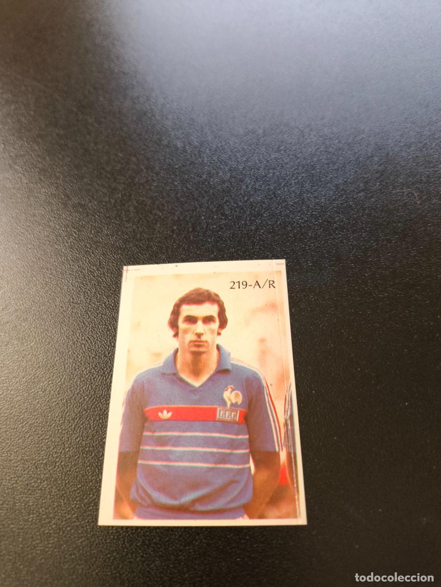 Cromos de F&uacute;tbol: 219 MAXIME BOSSIS FRANCIA FRANCE REYAUCA WORLD CUP MUNDIAL MEXICO 1986 NO PANINI