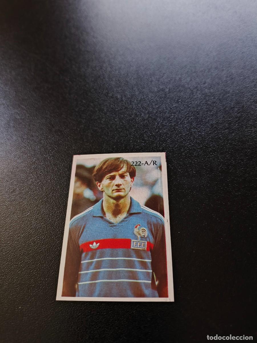 Cromos de F&uacute;tbol: 222 JEAN FRAN&Ccedil;OIS DOMERGUE FRANCIA FRANCE REYAUCA WORLD CUP MUNDIAL MEXICO 1986 NO PANINI