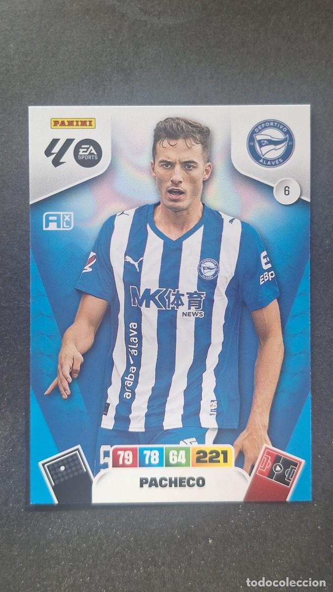 Cromos de F&uacute;tbol: L3 PACHECO DEPORTIVO ALAVES 6 ADRENALYN XL LIGA 2025/2026 25 26 PANINI