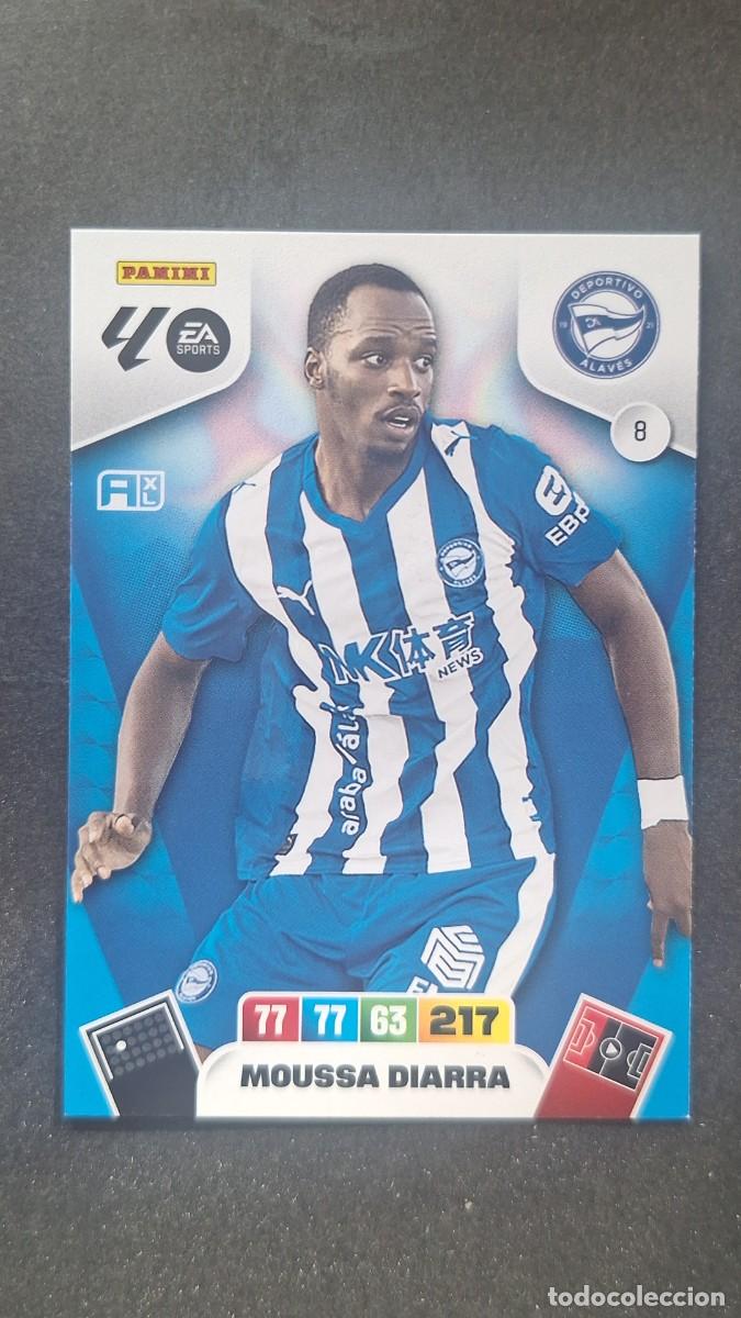 Cromos de F&uacute;tbol: L3 MOUSSA DIARRA DEPORTIVO ALAVES 8 ADRENALYN XL LIGA 2025/2026 25 26 PANINI