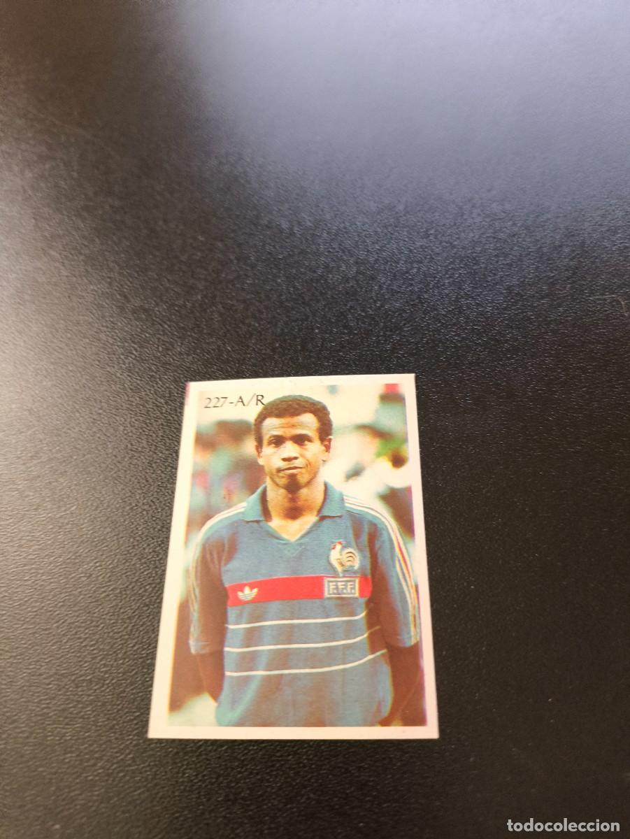 Cromos de F&uacute;tbol: 227 JEAN AMADOU TIGANA FRANCIA FRANCE REYAUCA WORLD CUP MUNDIAL MEXICO 1986 NO PANINI