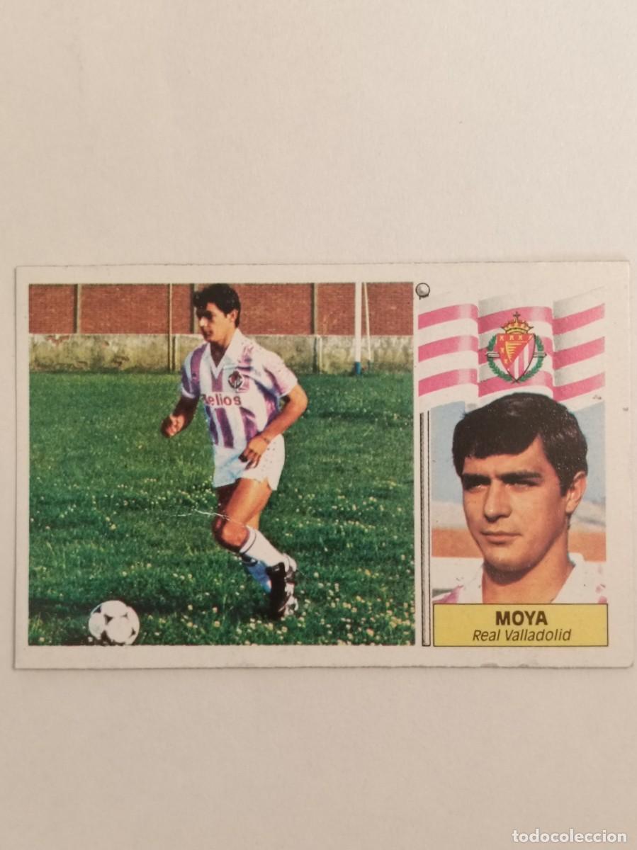 Cromos de F&uacute;tbol: MOYA (COLOCA) REAL VALLADOLID LIGA 86/87 ESTE