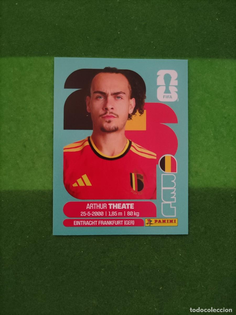 Cromos de F&uacute;tbol: Theate B&eacute;lgica BEL 3 Sticker Mundial 2026 FIFA World Cup / Sin pegar