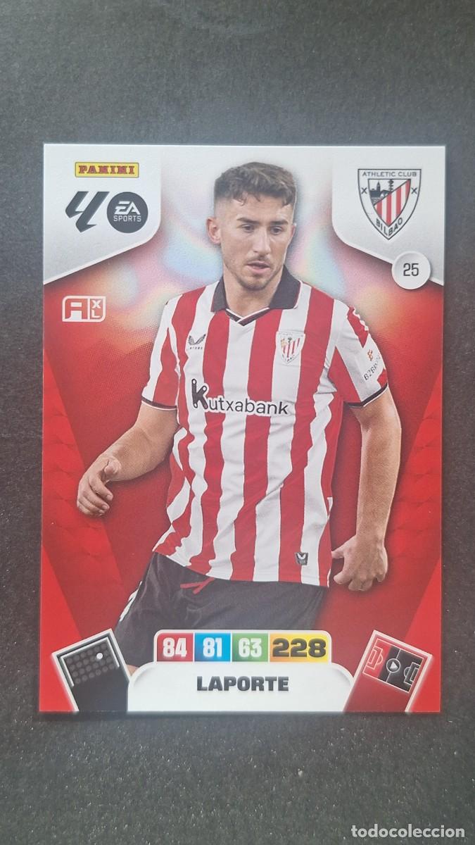 Cromos de F&uacute;tbol: L3 LAPORTE ATHLETIC CLUB DE BILBAO 25 ADRENALYN XL LIGA 2025/2026 25 26 PANINI