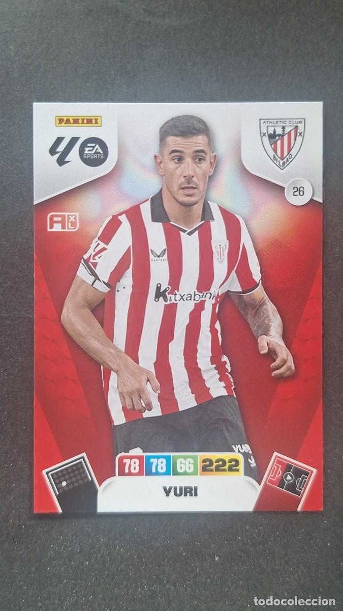 Cromos de F&uacute;tbol: L3 YURI ATHLETIC CLUB DE BILBAO 26 ADRENALYN XL LIGA 2025/2026 25 26 PANINI