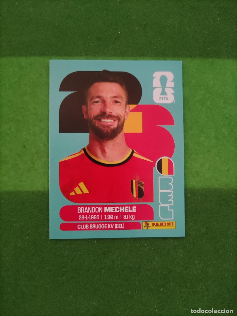 Cromos de F&uacute;tbol: Mechele B&eacute;lgica BEL 6 Sticker Mundial 2026 FIFA World Cup / Sin pegar