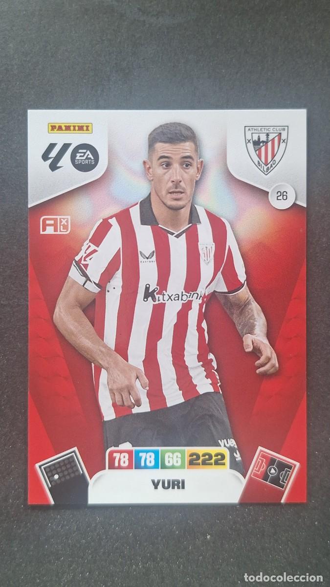 Cromos de F&uacute;tbol: L3 YURI ATHLETIC CLUB DE BILBAO 26 ADRENALYN XL LIGA 2025/2026 25 26 PANINI