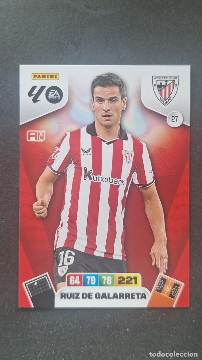 Cromos de F&uacute;tbol: L3 RUIZ DE GALARRETA ATHLETIC CLUB DE BILBAO 27 ADRENALYN XL LIGA 2025/2026 25 26 PANINI