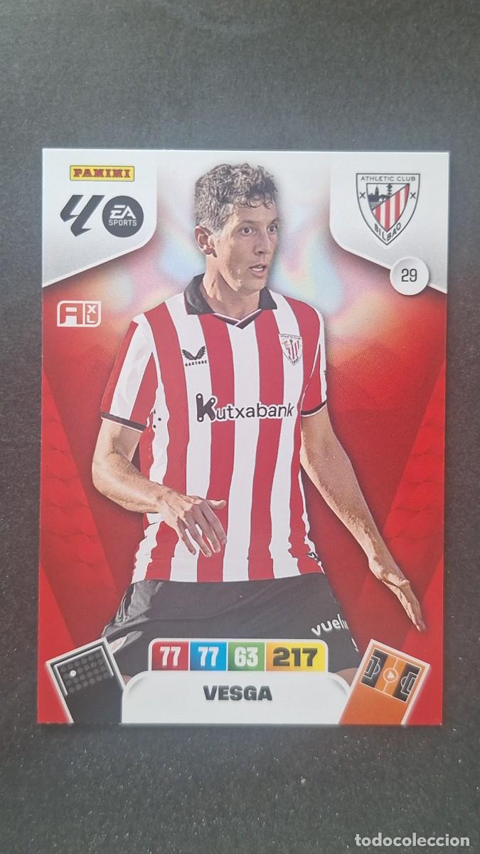 Cromos de F&uacute;tbol: L3 VESGA ATHLETIC CLUB DE BILBAO 29 ADRENALYN XL LIGA 2025/2026 25 26 PANINI