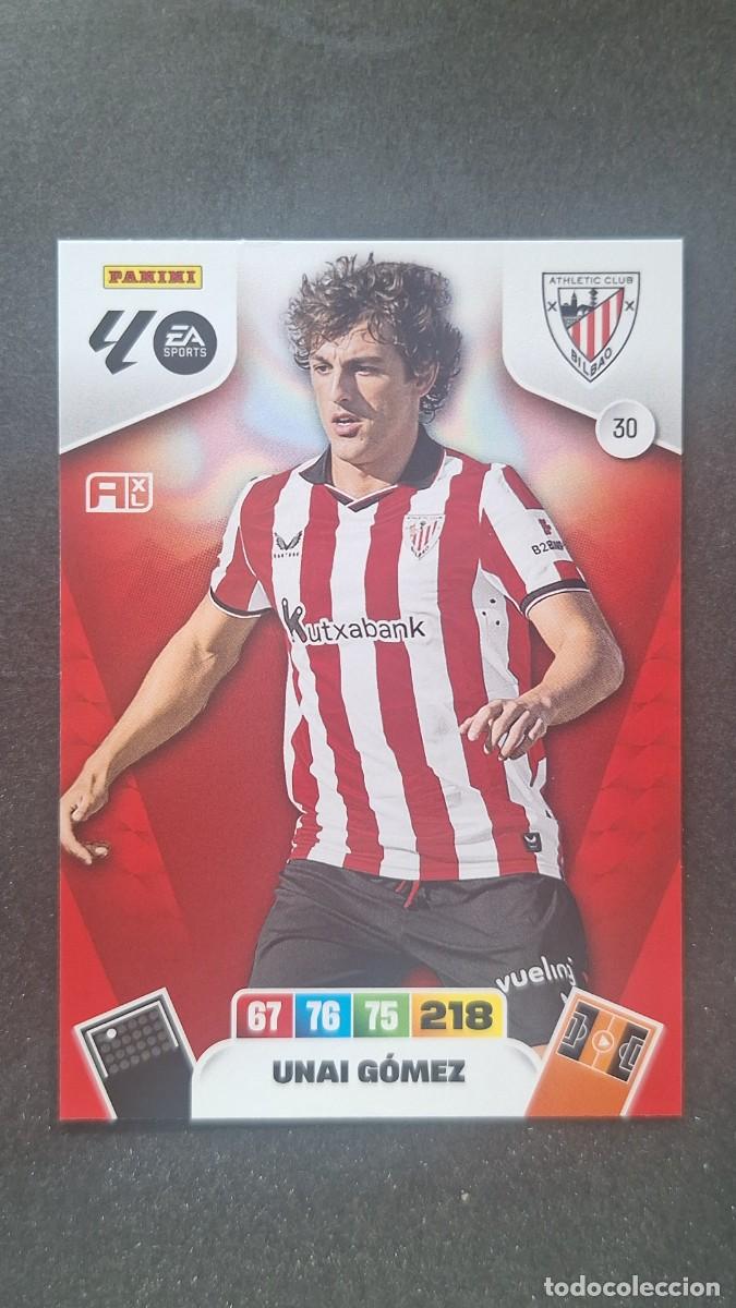 Cromos de F&uacute;tbol: L3 UNAI GOMEZ ATHLETIC CLUB DE BILBAO 30 ADRENALYN XL LIGA 2025/2026 25 26 PANINI