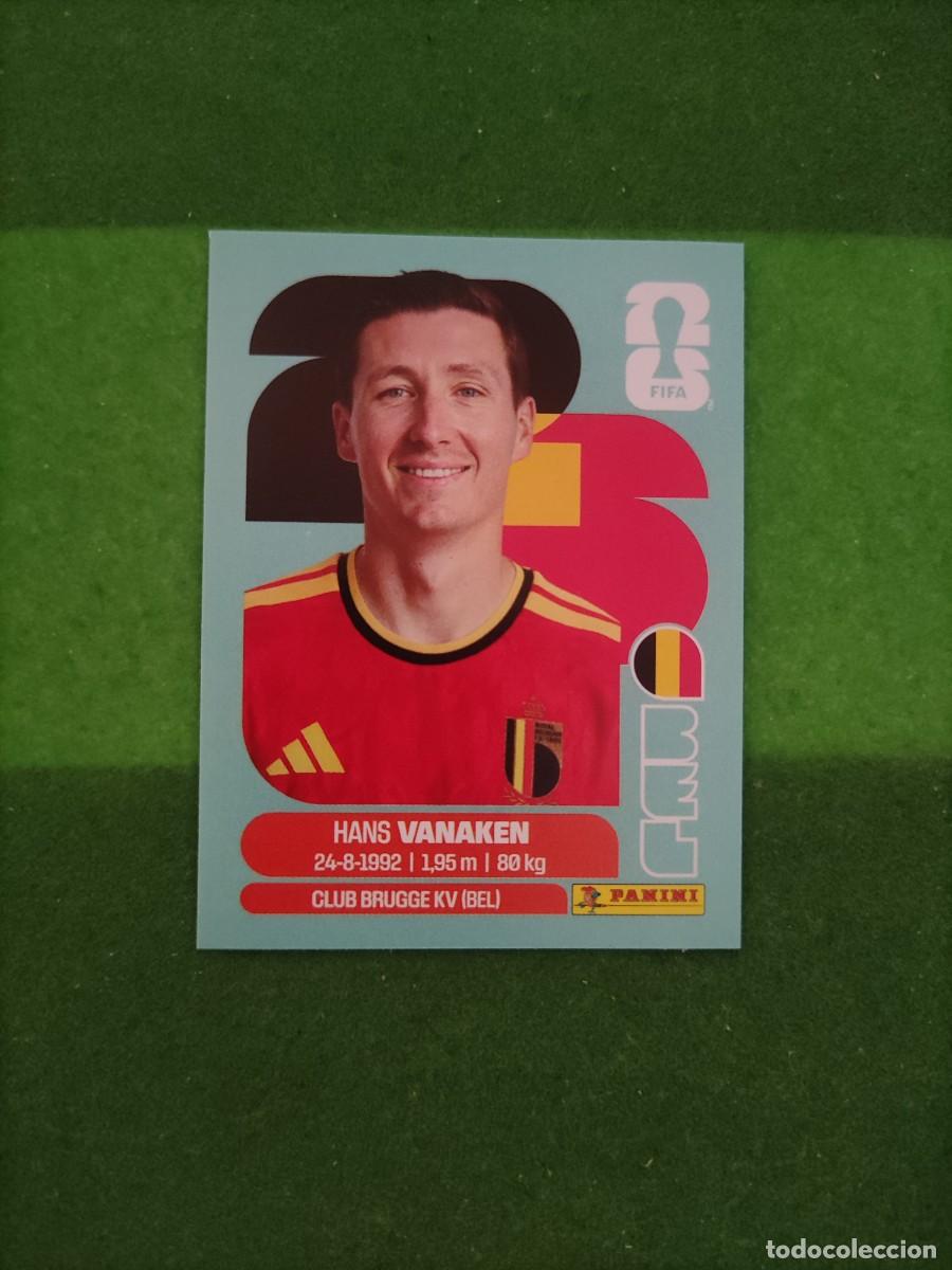 Cromos de F&uacute;tbol: Vanaken B&eacute;lgica BEL 14 Sticker Mundial 2026 FIFA World Cup / Sin pegar