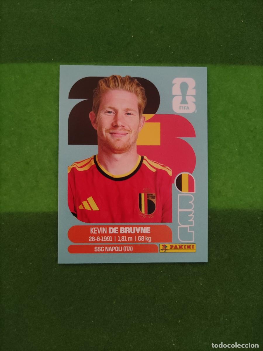 Cromos de F&uacute;tbol: De Bruyne B&eacute;lgica BEL 15 Sticker Mundial 2026 FIFA World Cup / Sin pegar