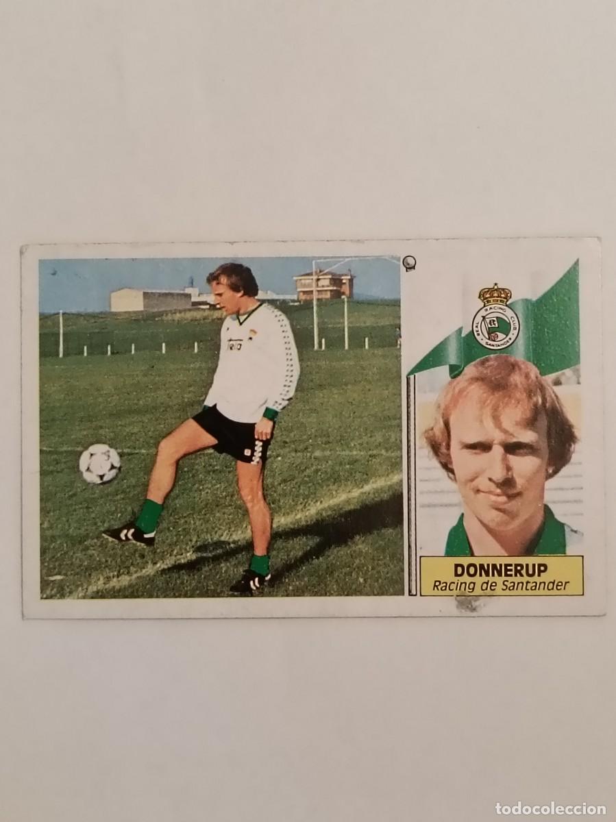 Cromos de F&uacute;tbol: DONNERUP (BAJA) RACING DE SANTANDER LIGA 86/87 ESTE