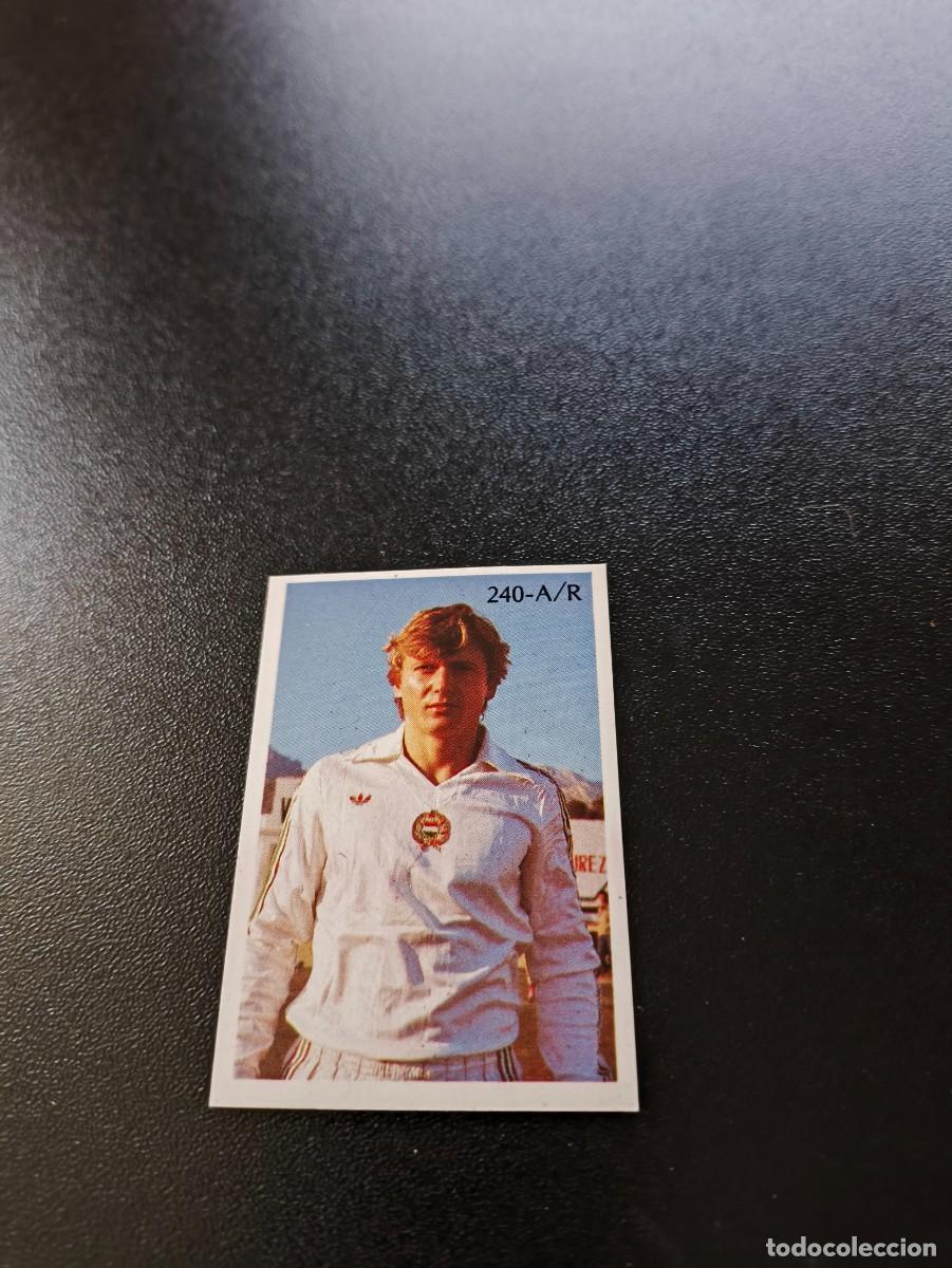Cromos de F&uacute;tbol: 240 JOZSEF KARDOS HUNGRIA HUNGARY REYAUCA WORLD CUP MUNDIAL MEXICO 1986 NO PANINI