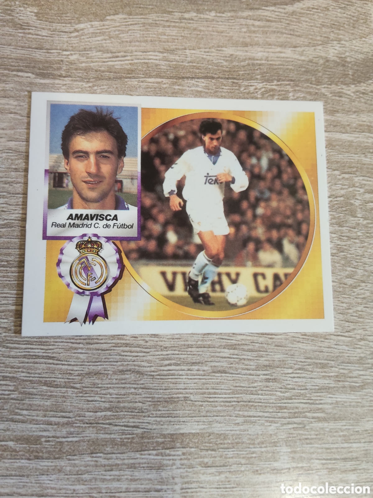 Cartes &agrave; collectionner de Football: Amavisca Real Madrid fichaje 35 versi&oacute;n imposible liga 1994 1995 94 95 ediciones este nuevo