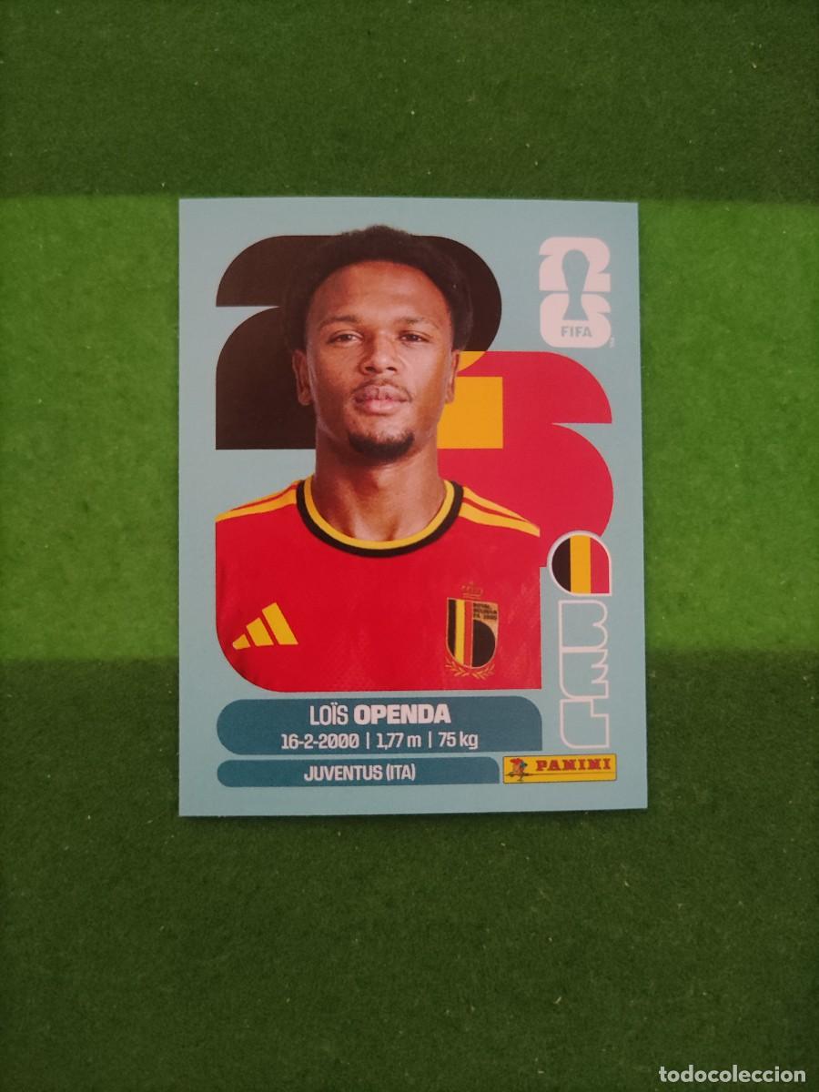 Cromos de F&uacute;tbol: Openda B&eacute;lgica BEL 19 Sticker Mundial 2026 FIFA World Cup / Sin pegar