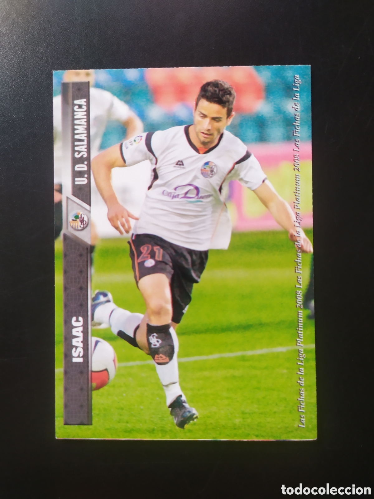 Fu&szlig;ball-Sticker: Mundicromo fichas Liga 2008 07 08 Isaac n&deg; 974 Salamanca