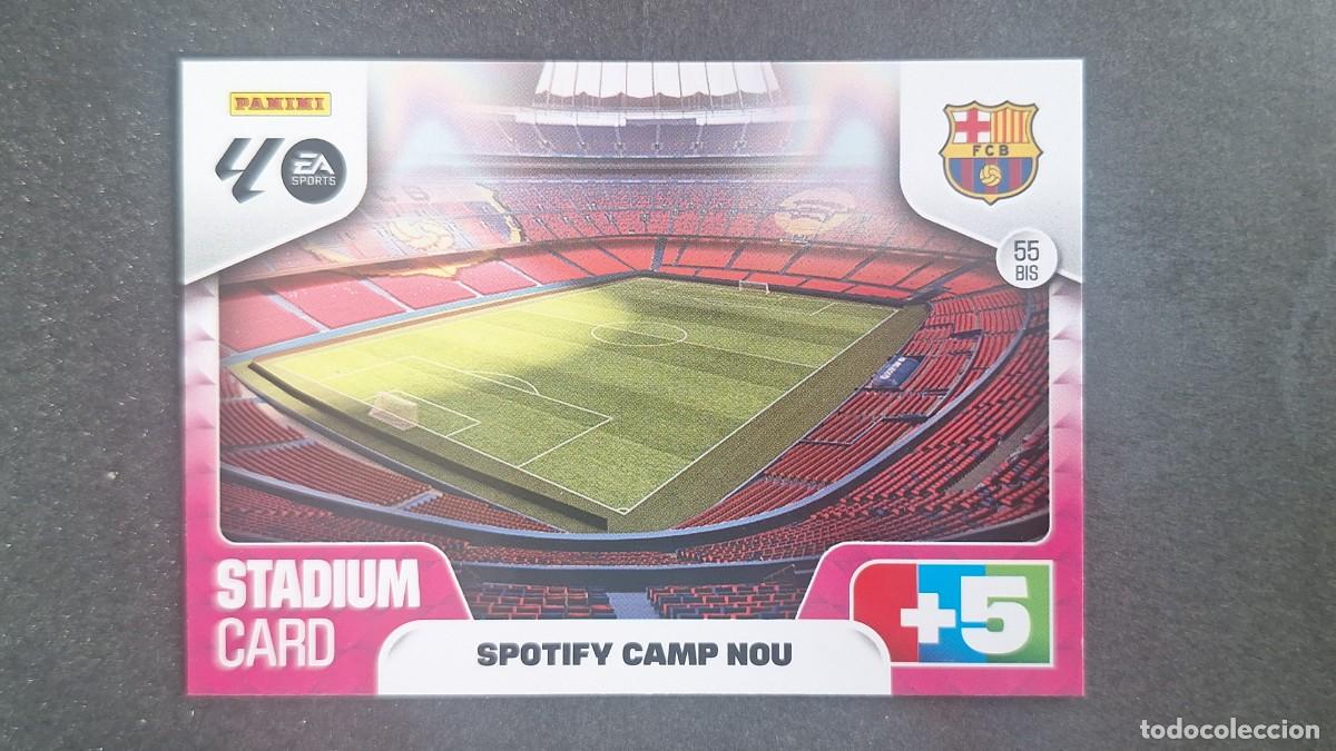 Fu&szlig;ball-Sticker: L3 ESTADIO SPOTIFY CAMP NOU F. C. BARCELONA 55BIS ADRENALYN XL LIGA 2025/2026 25 26 PANINI
