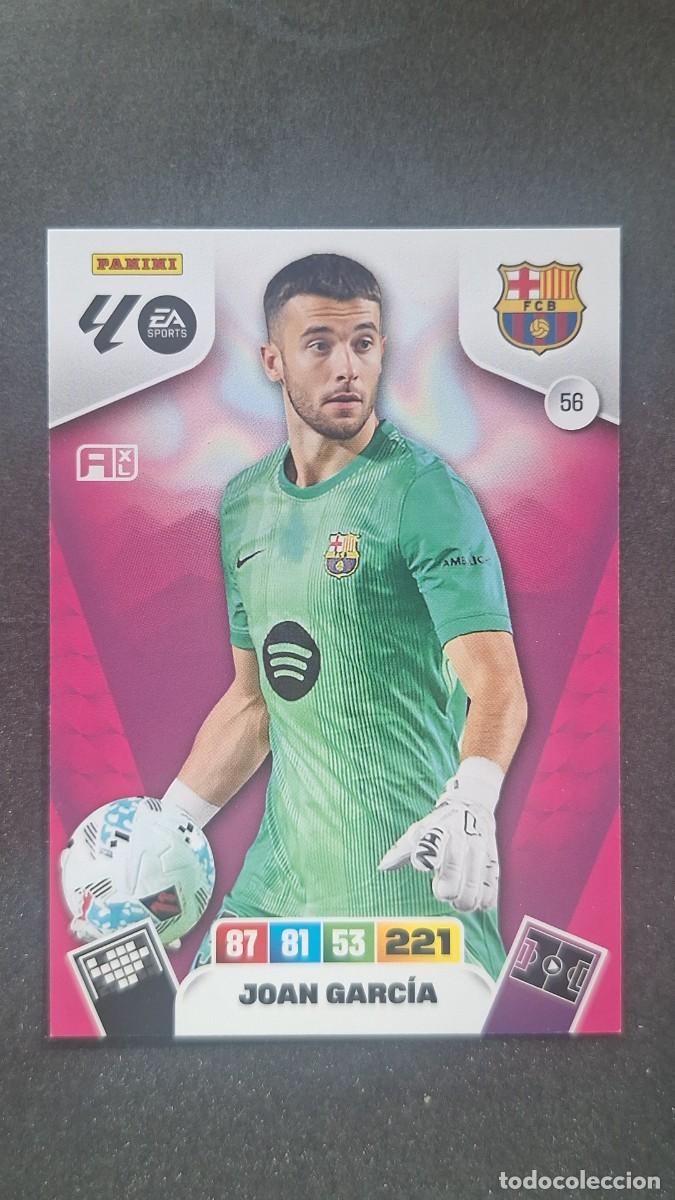 Cromos de F&uacute;tbol: L3 JOAN GARCIA F. C. BARCELONA 56 ADRENALYN XL LIGA 2025/2026 25 26 PANINI