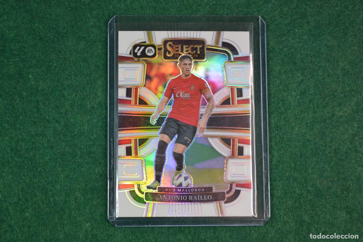 Football Stickers: PANINI SELECT LA LIGA 2023-24 - 59 ANTONIO RAILLO (RCD MALLORCA) PARALELA WHITE NUMERADA 05/20