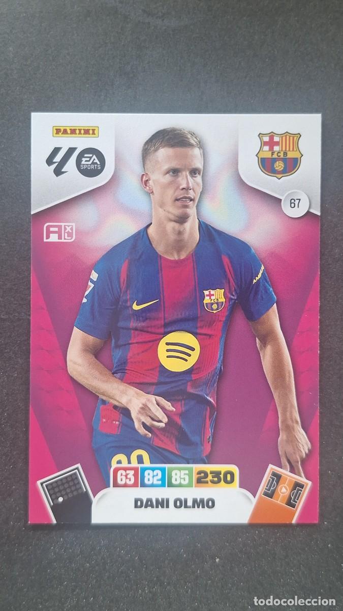 Cromos de F&uacute;tbol: L3 DANI OLMO F. C. BARCELONA 67 ADRENALYN XL LIGA 2025/2026 25 26 PANINI