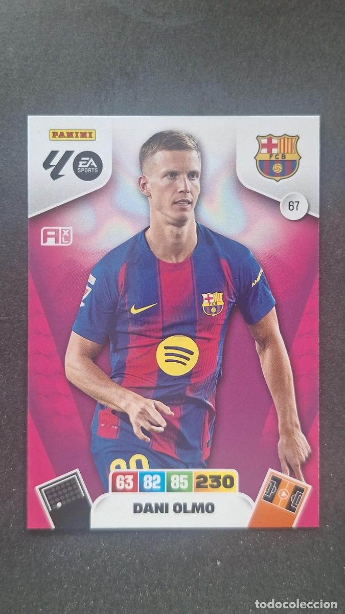 Cromos de F&uacute;tbol: L3 DANI OLMO F. C. BARCELONA 67 ADRENALYN XL LIGA 2025/2026 25 26 PANINI