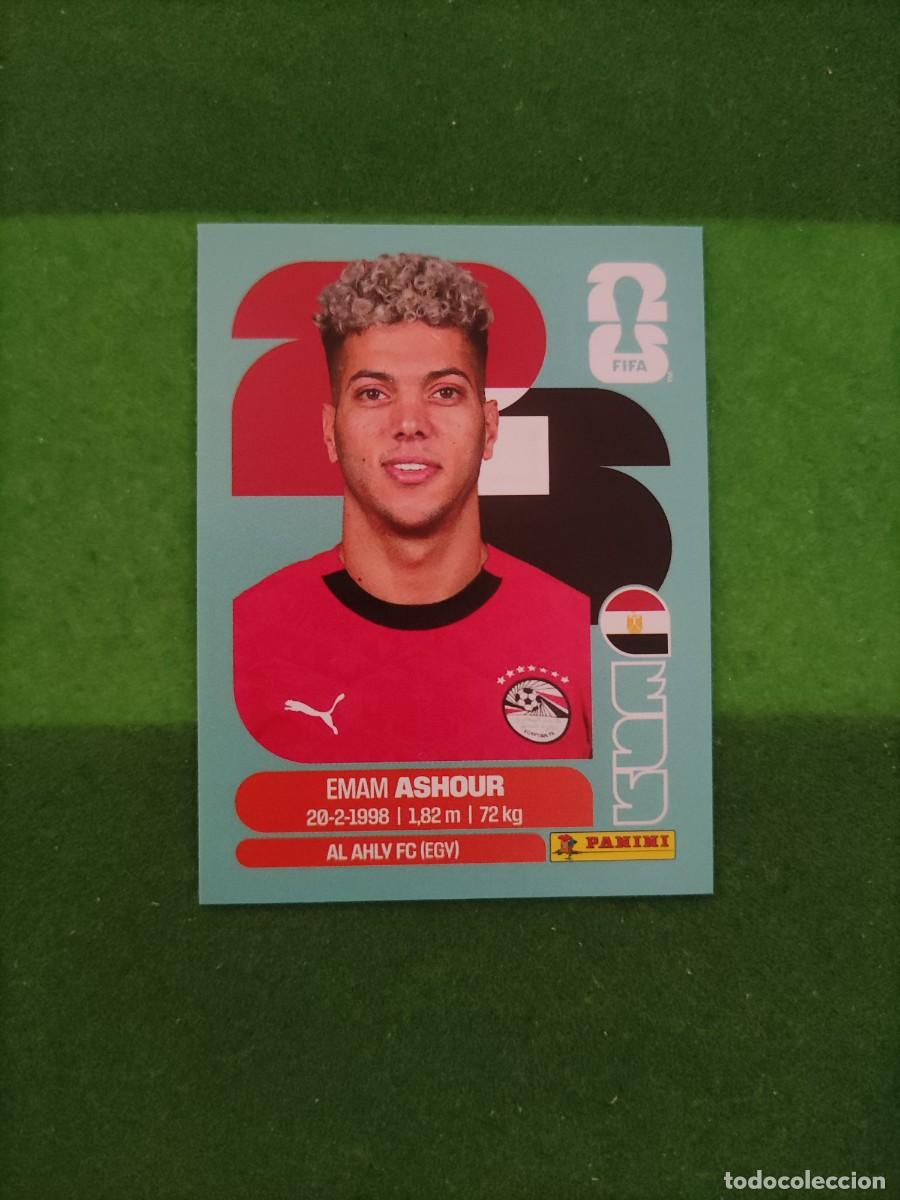 Cromos de Futebol: Ashour Egipto EGY 15 Sticker Mundial 2026 FIFA World Cup / Sin pegar