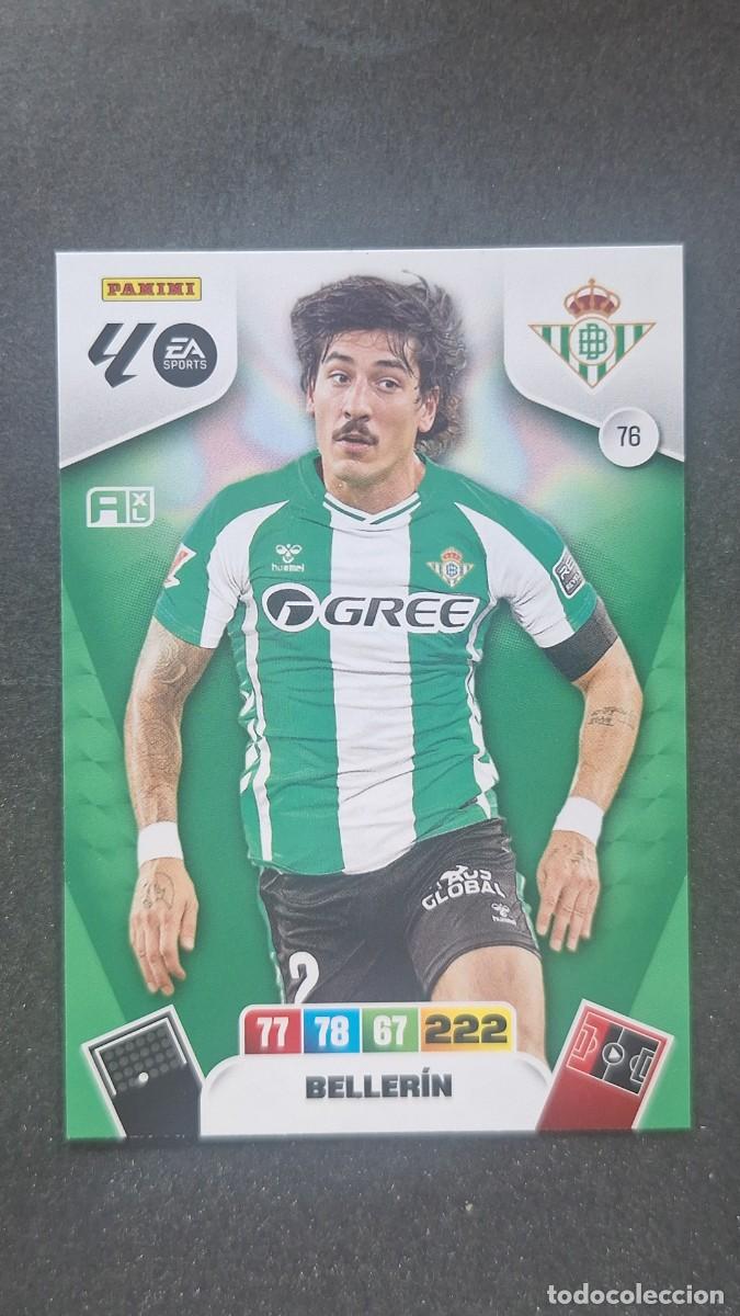 Football Stickers: L3 BELLERIN REAL BETIS BALOMPIE 76 ADRENALYN XL LIGA 2025/2026 25 26 PANINI