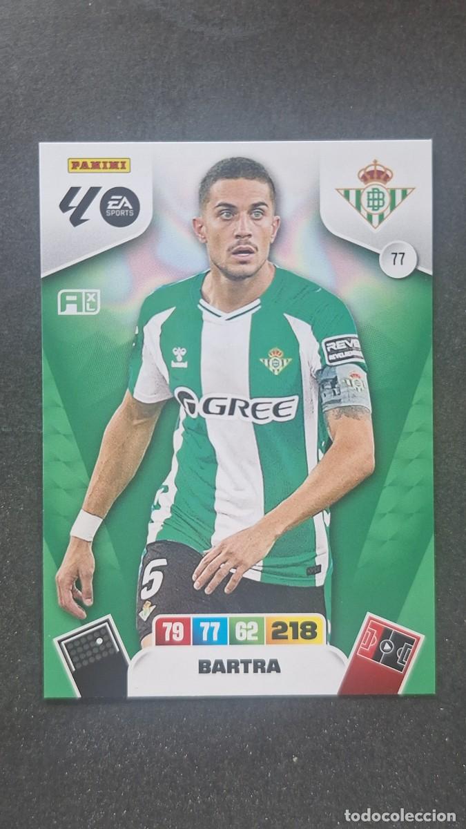 Cromos de Futebol: L3 BARTRA REAL BETIS BALOMPIE 77 ADRENALYN XL LIGA 2025/2026 25 26 PANINI