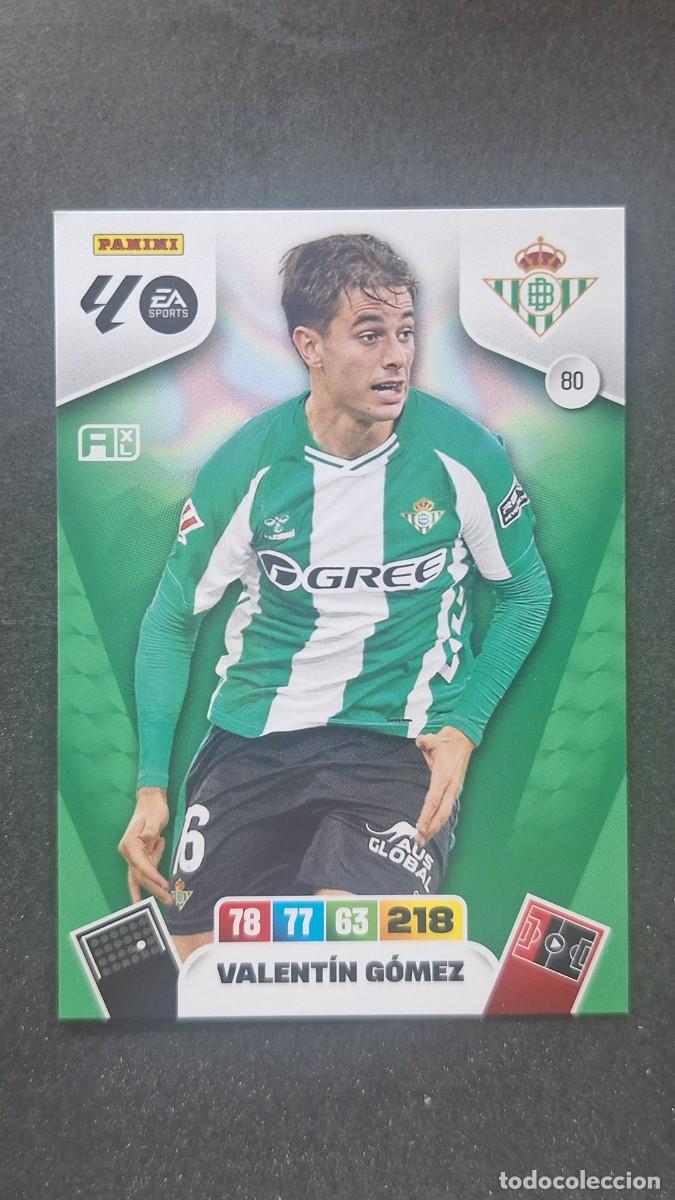 Cromos de Futebol: L3 VALENTIN GOMEZ REAL BETIS BALOMPIE 80 ADRENALYN XL LIGA 2025/2026 25 26 PANINI