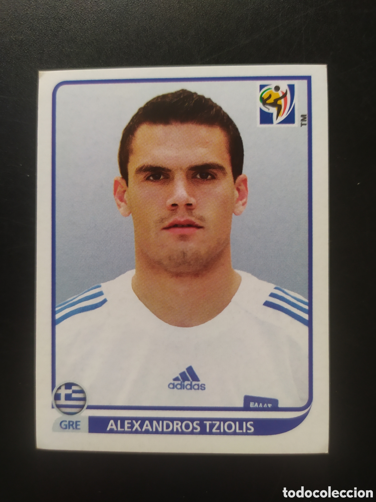 Football Stickers: Mundial South Africa Sud&aacute;frica 2010 panini Tzolis n&deg; 173 Grecia