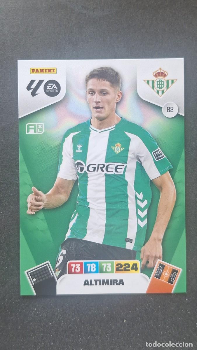 Cromos de Futebol: L3 ALTIMIRA REAL BETIS BALOMPIE 82 ADRENALYN XL LIGA 2025/2026 25 26 PANINI