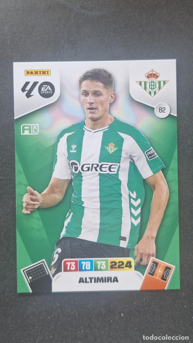 Cromos de Futebol: L3 ALTIMIRA REAL BETIS BALOMPIE 82 ADRENALYN XL LIGA 2025/2026 25 26 PANINI