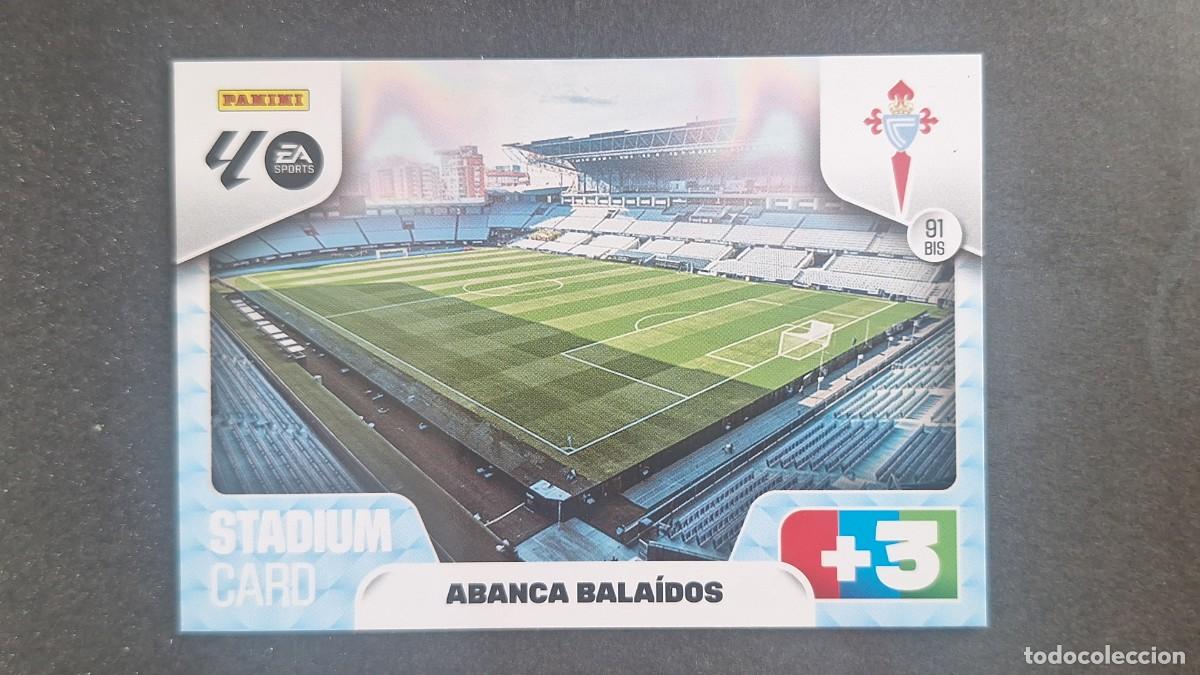 Cromos de Futebol: L3 ESTADIO ABANCA BALAIDOS CELTA DE VIGO 91BIS ADRENALYN XL LIGA 2025/2026 25 26 PANINI