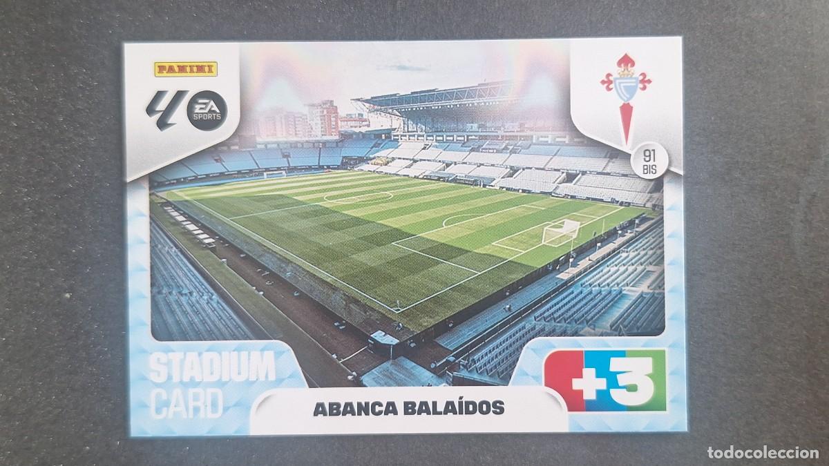 Cromos de Futebol: L3 ESTADIO ABANCA BALAIDOS CELTA DE VIGO 91BIS ADRENALYN XL LIGA 2025/2026 25 26 PANINI