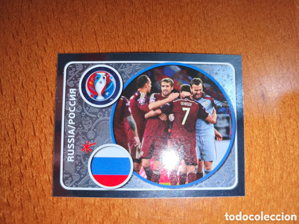 Cromos de Futebol: Russia n&deg;123 UEFA Euro 2016 Francia