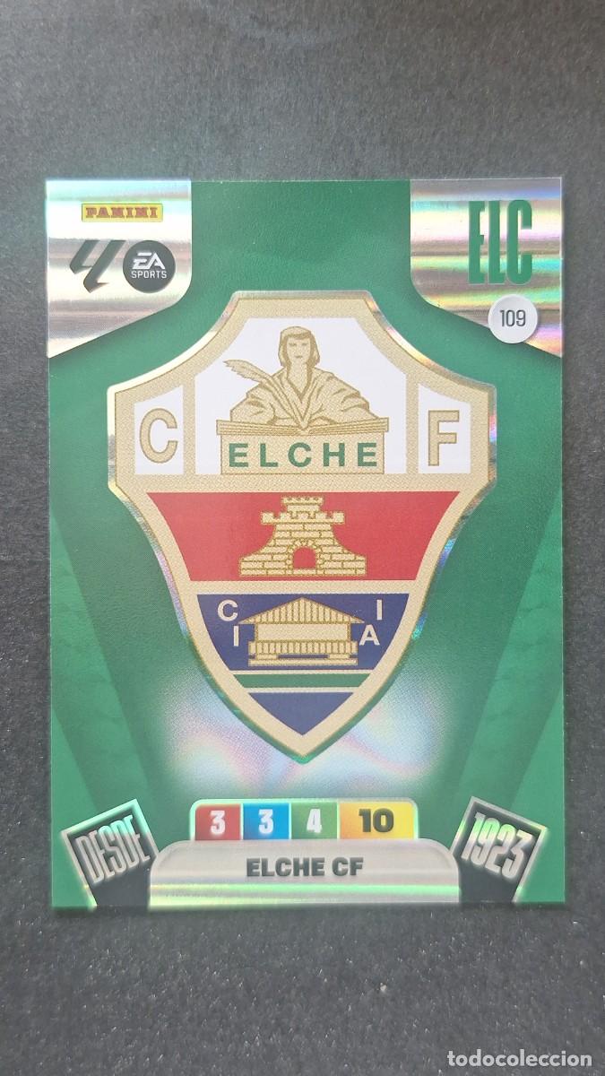 Football Stickers: L3 ESCUDO ELCHE C. F. 109 ADRENALYN XL LIGA 2025/2026 25 26 PANINI